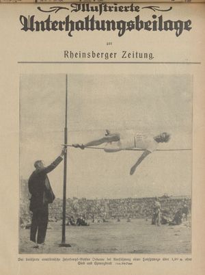 Rheinsberger Zeitung on Aug 1, 1925