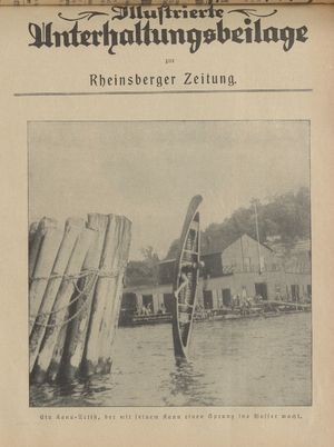 Rheinsberger Zeitung vom 15.08.1925