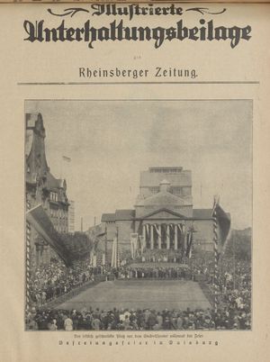 Rheinsberger Zeitung vom 12.09.1925