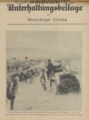 Rheinsberger Zeitung vom 03.10.1925