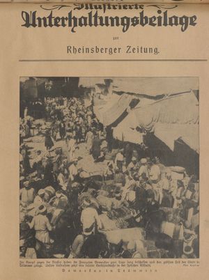 Rheinsberger Zeitung vom 07.11.1925