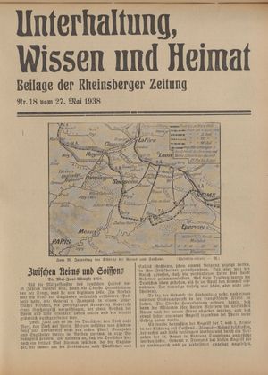 Unterhaltung, Wissen und Heimat on May 27, 1938