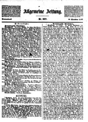 Allgemeine Zeitung vom 24.10.1857
