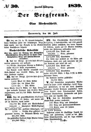 Der Bergfreund on Jul 26, 1839