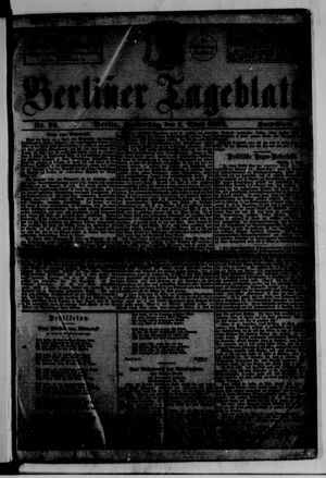 Berliner Tageblatt und Handels-Zeitung vom 01.04.1875