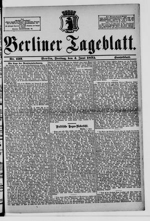 Berliner Tageblatt und Handels-Zeitung vom 04.06.1875