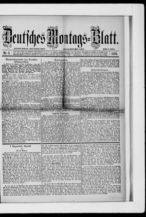 Berliner Tageblatt und Handels-Zeitung vom 21.01.1878