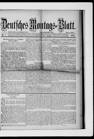 Berliner Tageblatt und Handels-Zeitung on Feb 18, 1878