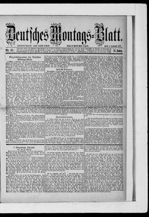 Berliner Tageblatt und Handels-Zeitung on Sep 2, 1878