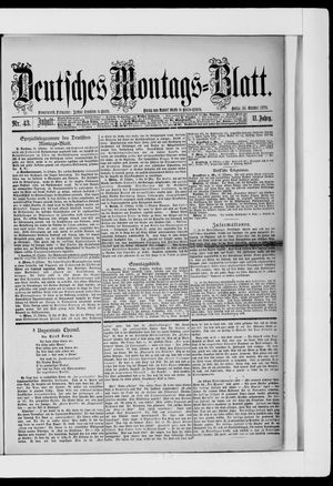Berliner Tageblatt und Handels-Zeitung on Oct 28, 1878