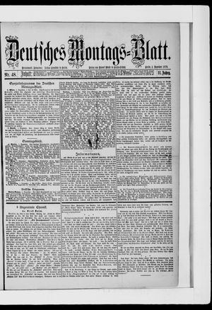 Berliner Tageblatt und Handels-Zeitung on Dec 2, 1878