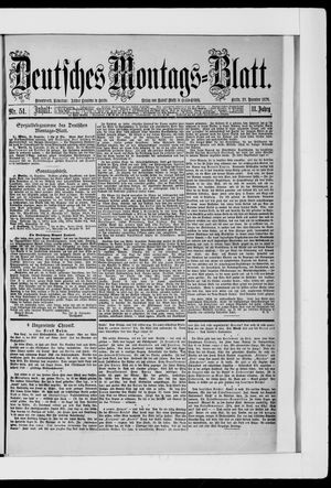 Berliner Tageblatt und Handels-Zeitung vom 23.12.1878