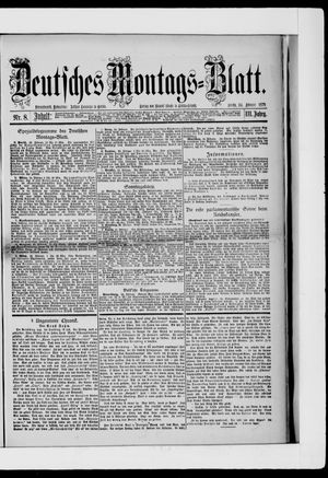 Berliner Tageblatt und Handels-Zeitung on Feb 24, 1879