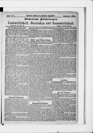 Berliner Tageblatt und Handels-Zeitung vom 01.03.1879