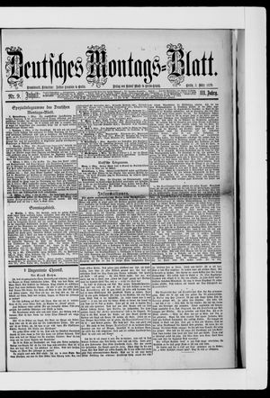 Berliner Tageblatt und Handels-Zeitung vom 03.03.1879