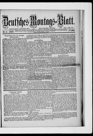Berliner Tageblatt und Handels-Zeitung on Mar 17, 1879