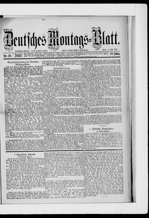 Berliner Tageblatt und Handels-Zeitung vom 14.07.1879