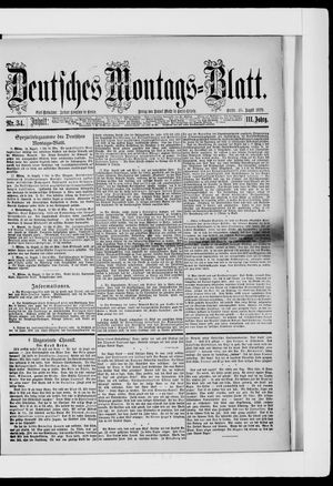 Berliner Tageblatt und Handels-Zeitung vom 25.08.1879