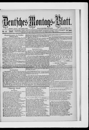 Berliner Tageblatt und Handels-Zeitung vom 13.10.1879