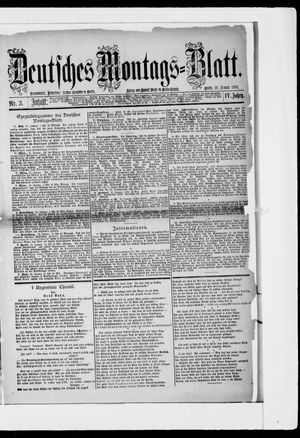 Berliner Tageblatt und Handels-Zeitung on Jan 19, 1880