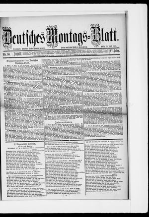 Berliner Tageblatt und Handels-Zeitung vom 19.04.1880