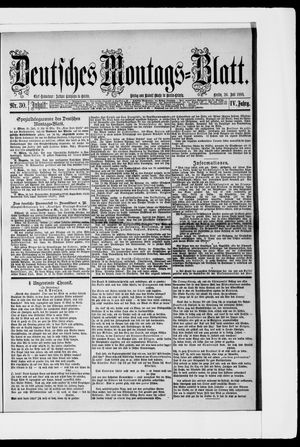 Berliner Tageblatt und Handels-Zeitung vom 26.07.1880
