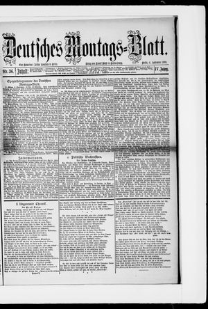 Berliner Tageblatt und Handels-Zeitung on Sep 6, 1880