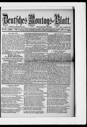 Berliner Tageblatt und Handels-Zeitung vom 27.09.1880