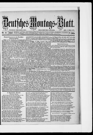 Berliner Tageblatt und Handels-Zeitung vom 11.10.1880