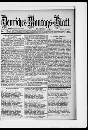 Berliner Tageblatt und Handels-Zeitung vom 18.10.1880
