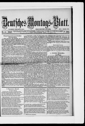 Berliner Tageblatt und Handels-Zeitung vom 01.11.1880