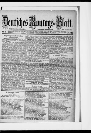 Berliner Tageblatt und Handels-Zeitung vom 10.01.1881