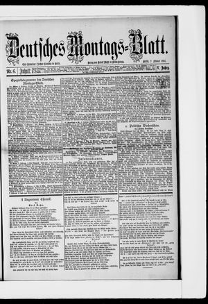 Berliner Tageblatt und Handels-Zeitung on Feb 7, 1881