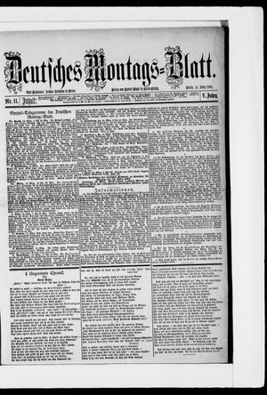 Berliner Tageblatt und Handels-Zeitung vom 14.03.1881