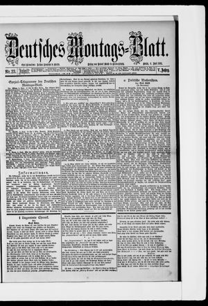 Berliner Tageblatt und Handels-Zeitung vom 06.06.1881