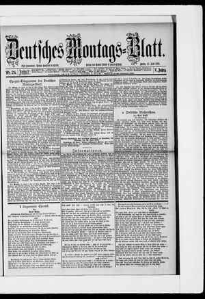Berliner Tageblatt und Handels-Zeitung on Jun 13, 1881