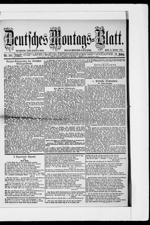 Berliner Tageblatt und Handels-Zeitung vom 12.12.1881