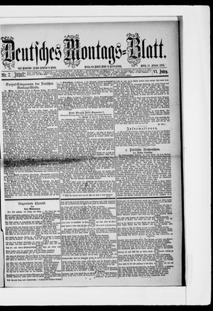 Berliner Tageblatt und Handels-Zeitung vom 13.02.1882