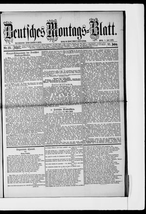 Berliner Tageblatt und Handels-Zeitung on Jun 5, 1882