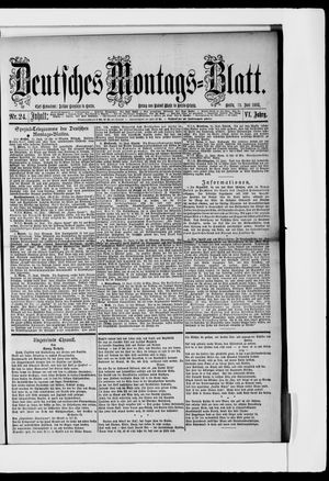 Berliner Tageblatt und Handels-Zeitung on Jun 12, 1882