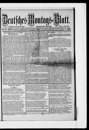 Berliner Tageblatt und Handels-Zeitung vom 14.08.1882