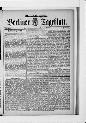 Berliner Tageblatt und Handels-Zeitung vom 02.09.1882