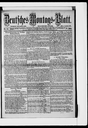 Berliner Tageblatt und Handels-Zeitung vom 18.09.1882