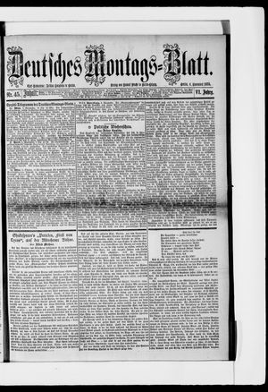 Berliner Tageblatt und Handels-Zeitung vom 06.11.1882