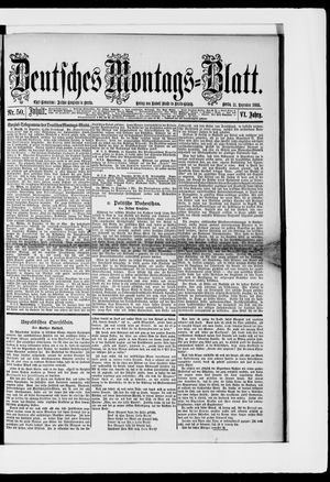 Berliner Tageblatt und Handels-Zeitung vom 11.12.1882