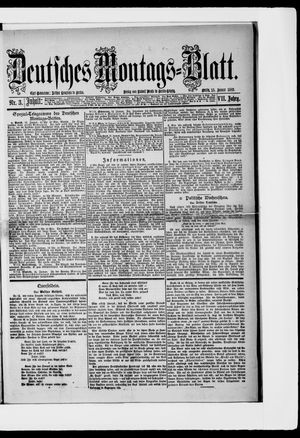 Berliner Tageblatt und Handels-Zeitung vom 15.01.1883