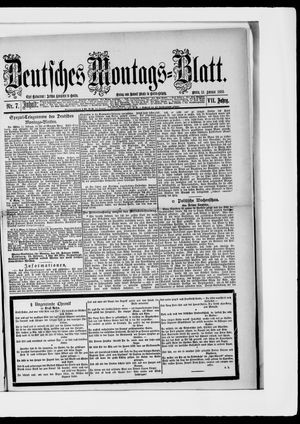 Berliner Tageblatt und Handels-Zeitung vom 12.02.1883