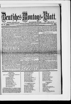 Berliner Tageblatt und Handels-Zeitung on Jul 2, 1883