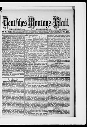 Berliner Tageblatt und Handels-Zeitung on Jul 16, 1883