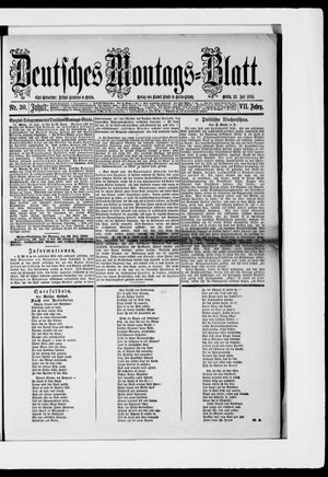 Berliner Tageblatt und Handels-Zeitung on Jul 23, 1883